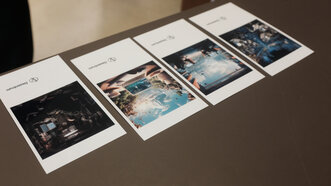 As a small give-away, we had the imagined visions visualised by the generative AI Midjourney and gave the printouts as a souvenir of the workshop.