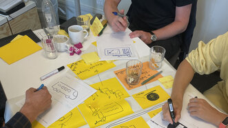 Participants develop artefacts from the future